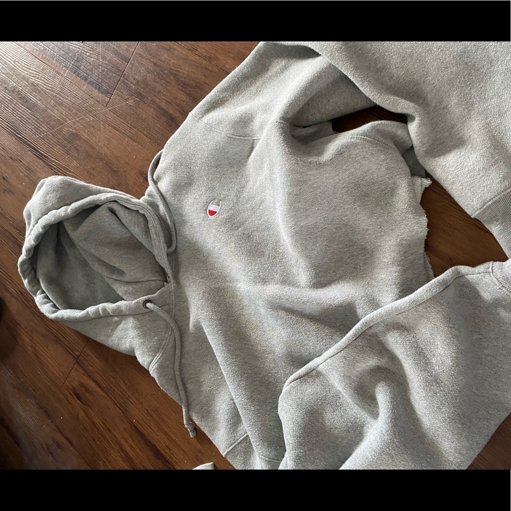 Crop top champion sweater